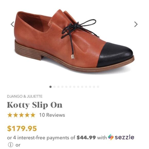 Django & Juliette Kotty Slip On Leather Shoes - Picture 15 of 15